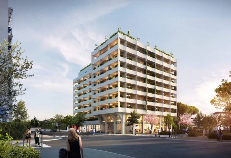 Devenez propriétaire ou investissez dans cette nouvelle résidence Quartier Consuls de Mer à Montpellier: Résidence VILLA LAURES